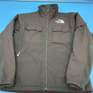 The North Face Men's Salinas Full Zip Olive Jacket Size Small